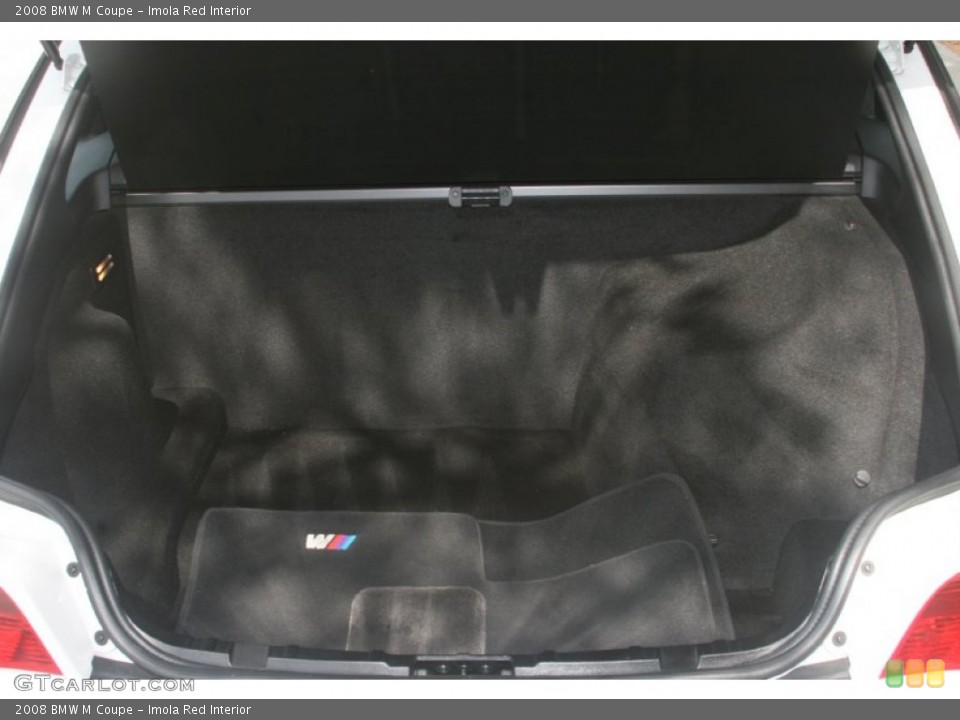 Imola Red Interior Trunk for the 2008 BMW M Coupe #50095803