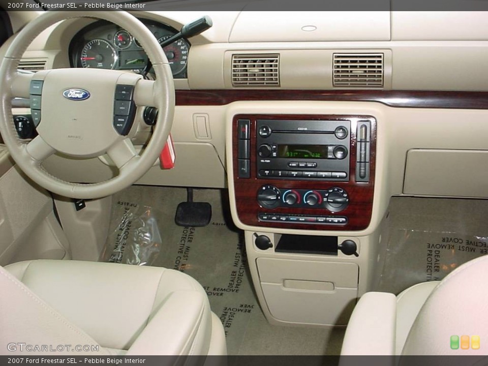 Pebble Beige Interior Dashboard for the 2007 Ford Freestar SEL #50096721