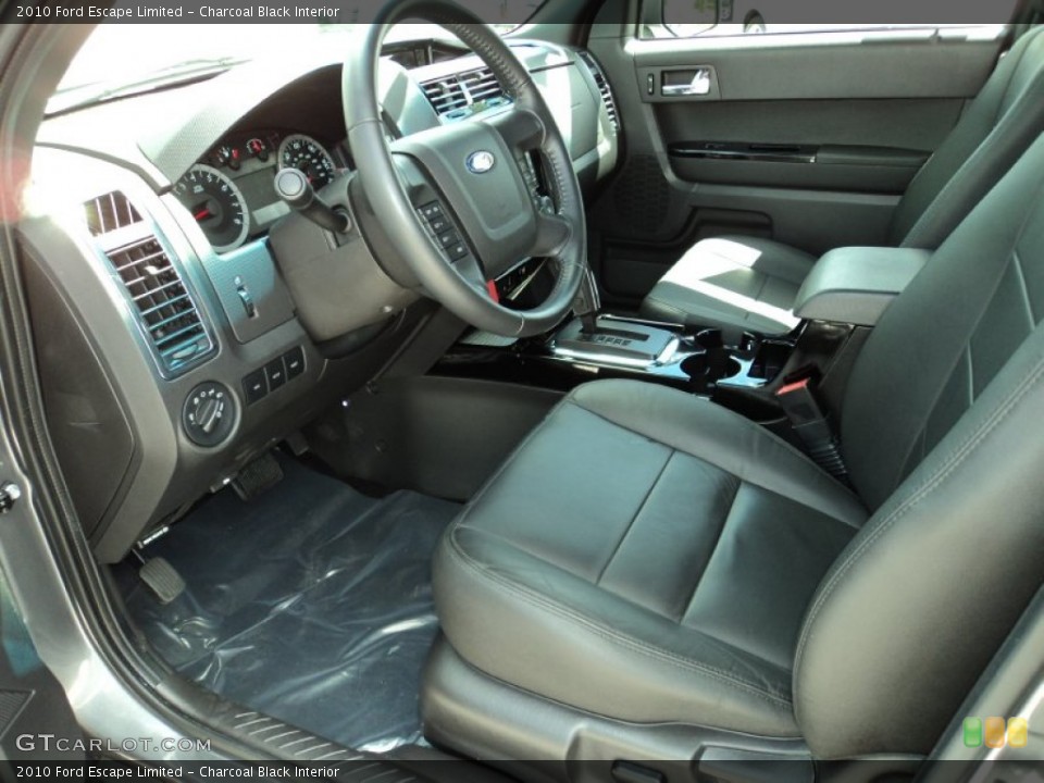 Charcoal Black Interior Photo for the 2010 Ford Escape Limited #50098020