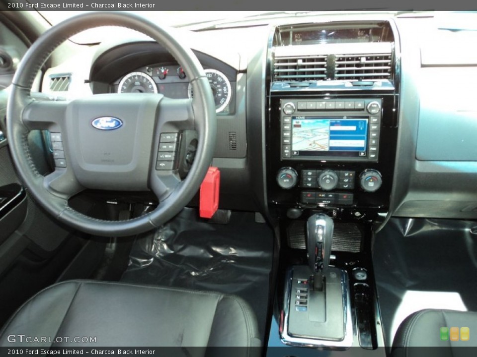 Charcoal Black Interior Dashboard for the 2010 Ford Escape Limited #50098095