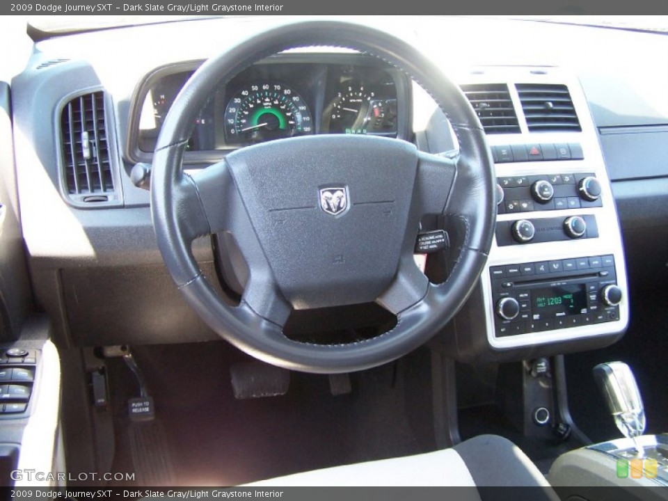 Dark Slate Gray/Light Graystone Interior Dashboard for the 2009 Dodge Journey SXT #50100864