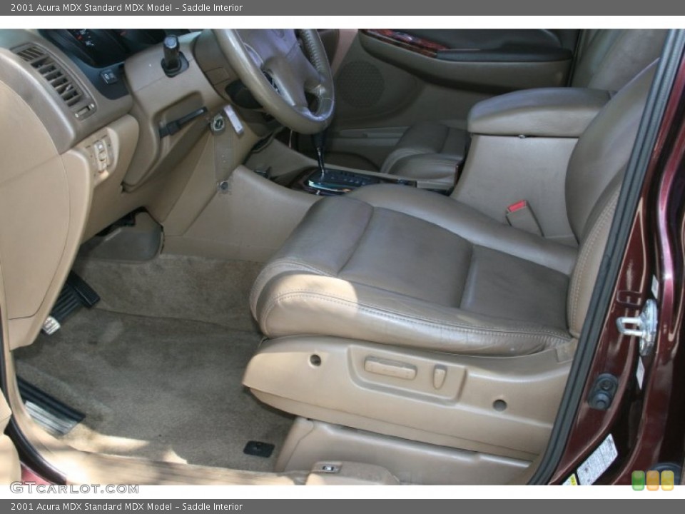 Saddle Interior Photo for the 2001 Acura MDX  #50101464