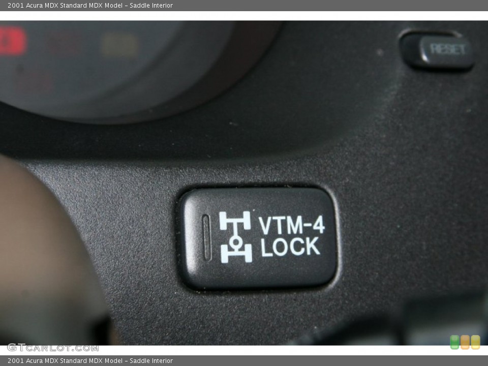 Saddle Interior Controls for the 2001 Acura MDX  #50101950