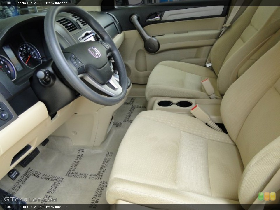 Ivory Interior Photo for the 2009 Honda CR-V EX #50102655