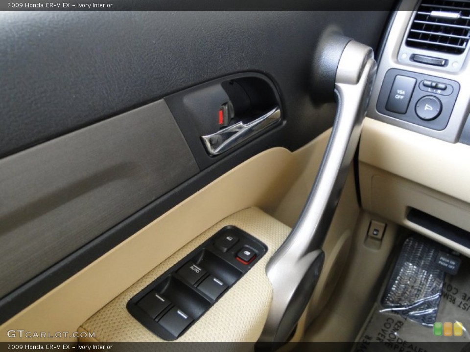 Ivory Interior Controls for the 2009 Honda CR-V EX #50102718