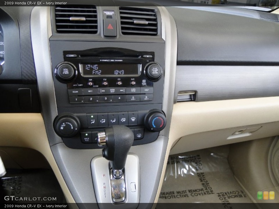 Ivory Interior Controls for the 2009 Honda CR-V EX #50102796