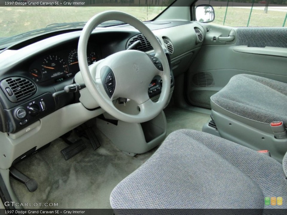 Gray 1997 Dodge Grand Caravan Interiors