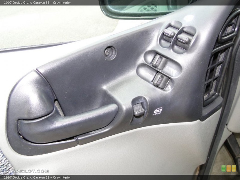 Gray Interior Controls for the 1997 Dodge Grand Caravan SE #50103327