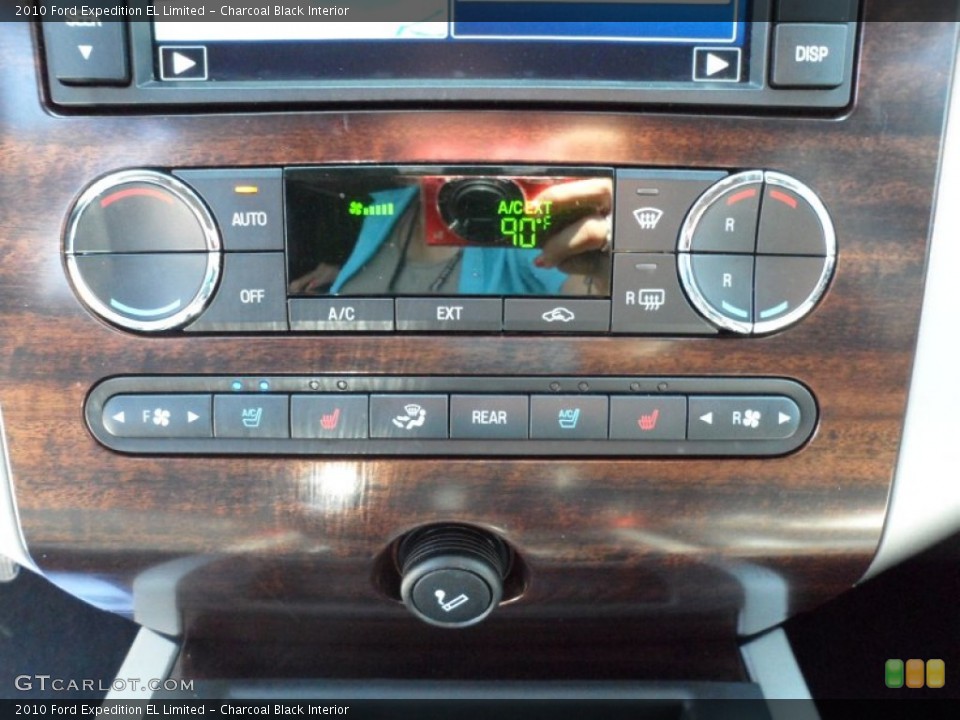 Charcoal Black Interior Controls for the 2010 Ford Expedition EL Limited #50103915