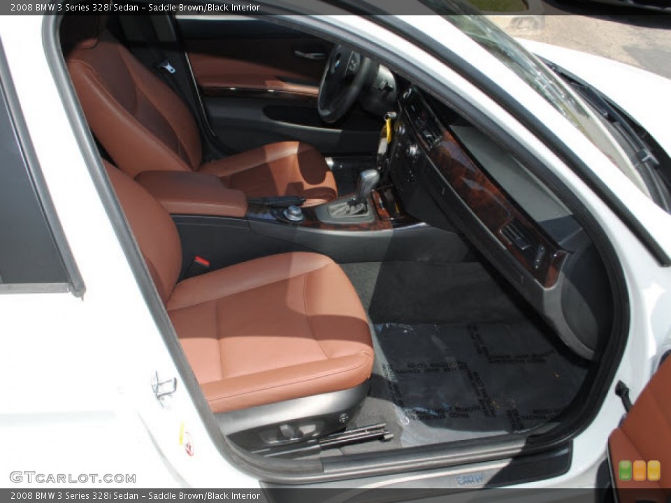 Saddle Brown/Black Interior Photo for the 2008 BMW 3 Series 328i Sedan #50105859