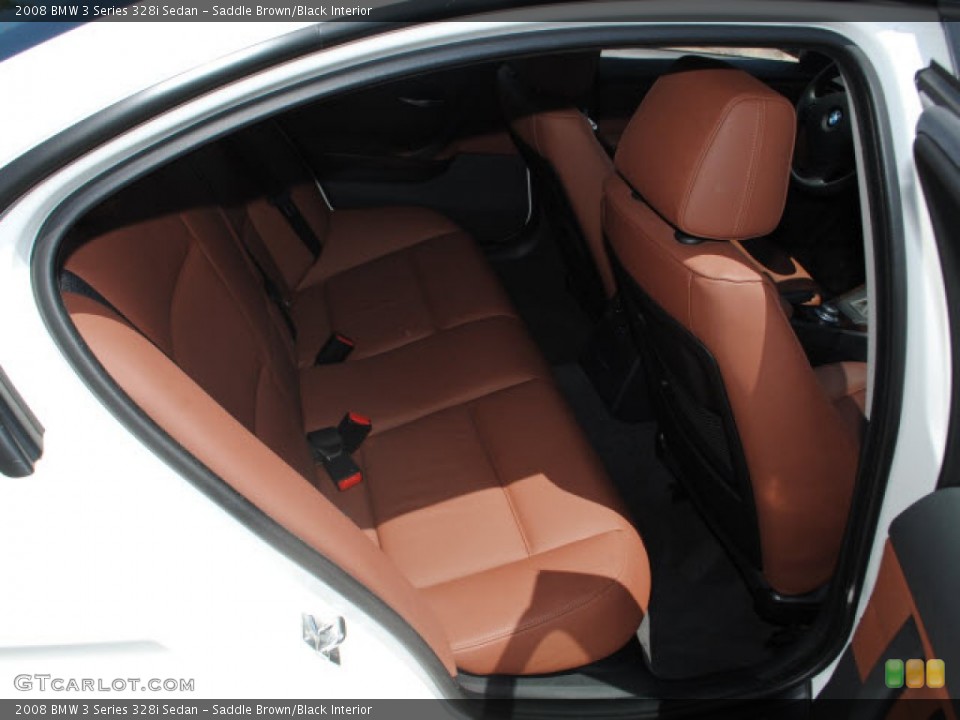 Saddle Brown/Black Interior Photo for the 2008 BMW 3 Series 328i Sedan #50105886