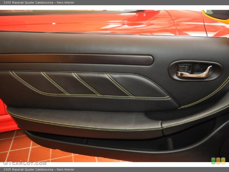 Nero Interior Door Panel for the 2005 Maserati Spyder Cambiocorsa #50107317