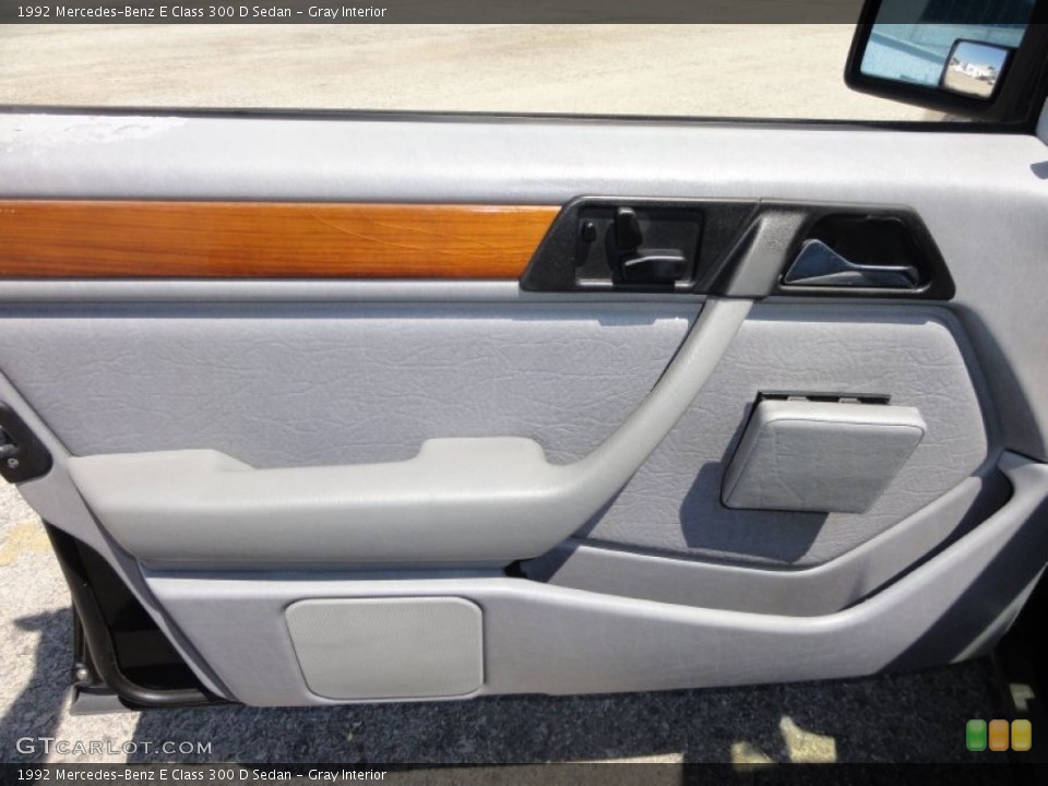 Gray Interior Door Panel for the 1992 Mercedes-Benz E Class 300 D Sedan #50107404