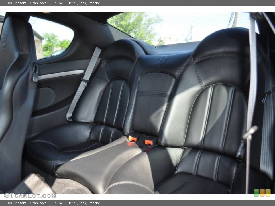 Nero (Black) Interior Photo for the 2006 Maserati GranSport LE Coupe #50107407