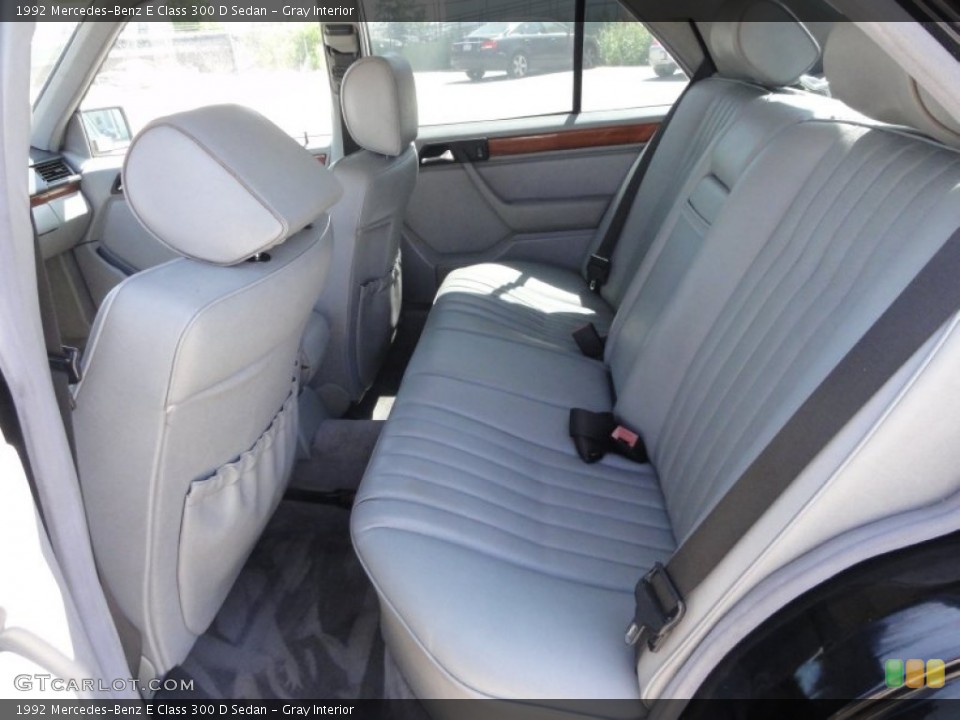 Gray 1992 Mercedes-Benz E Class Interiors