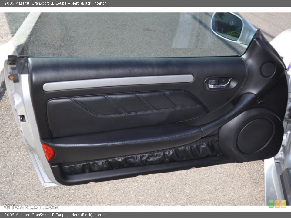 Nero (Black) Interior Door Panel for the 2006 Maserati GranSport LE Coupe #50107668