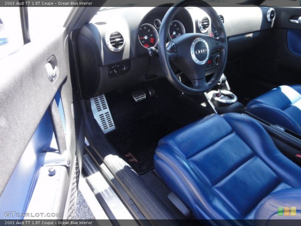 Ocean Blue Interior Photo for the 2003 Audi TT 1.8T Coupe #50108184