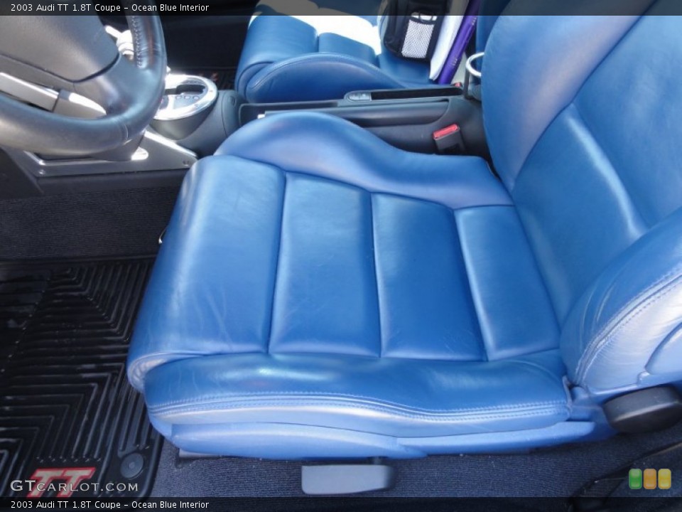 Ocean Blue Interior Photo for the 2003 Audi TT 1.8T Coupe #50108229