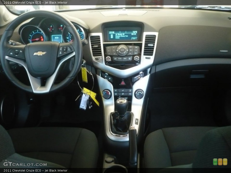 Jet Black Interior Dashboard for the 2011 Chevrolet Cruze ECO #50108271
