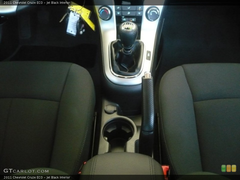 Jet Black Interior Transmission for the 2011 Chevrolet Cruze ECO #50108286