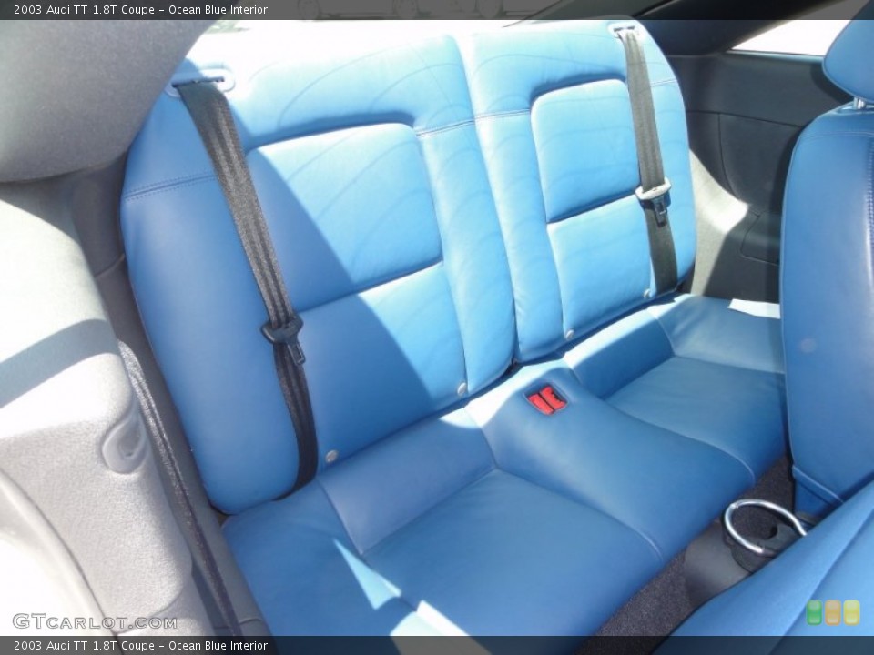 Ocean Blue 2003 Audi TT Interiors