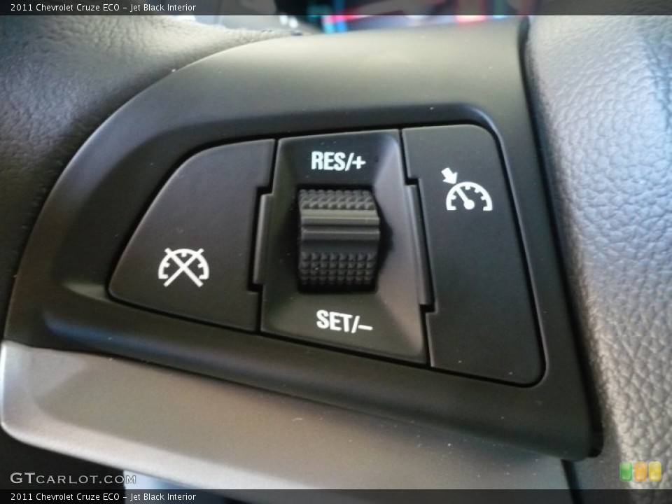 Jet Black Interior Controls for the 2011 Chevrolet Cruze ECO #50108331