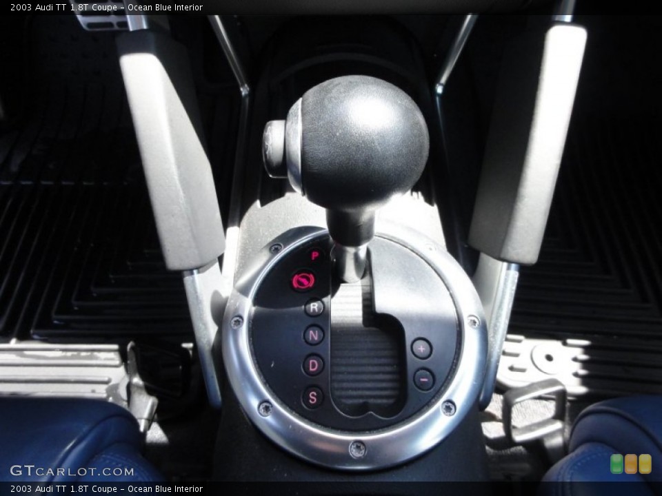 Ocean Blue Interior Transmission for the 2003 Audi TT 1.8T Coupe #50108616
