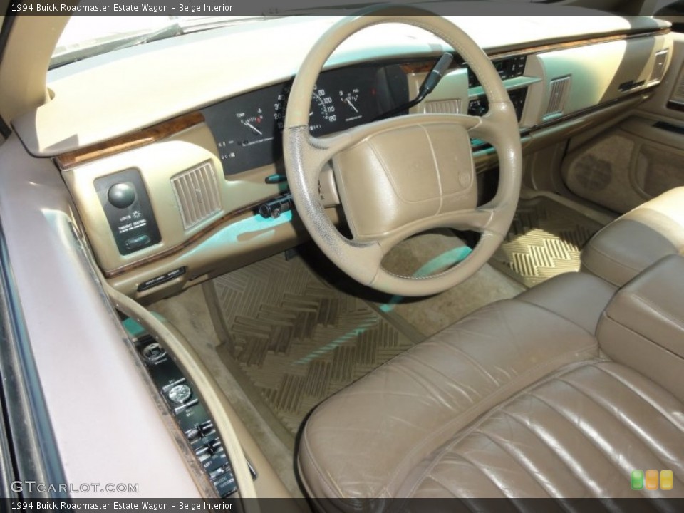 Beige Interior Photo for the 1994 Buick Roadmaster Estate Wagon #50110518