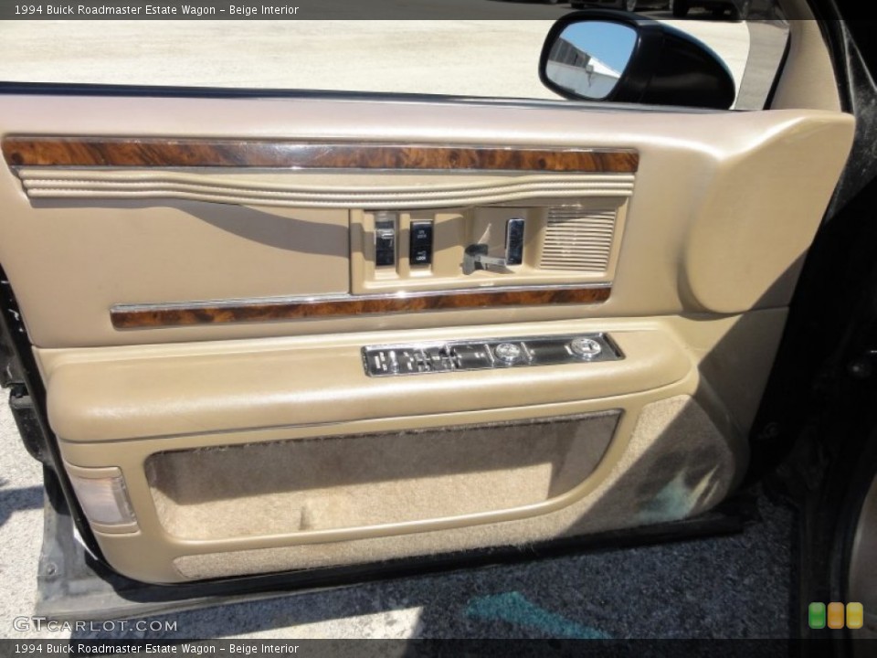 Beige Interior Door Panel for the 1994 Buick Roadmaster Estate Wagon #50110548