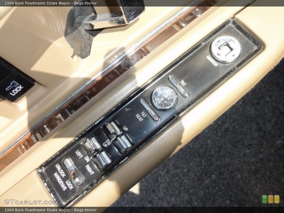 Beige Interior Controls for the 1994 Buick Roadmaster Estate Wagon #50110563