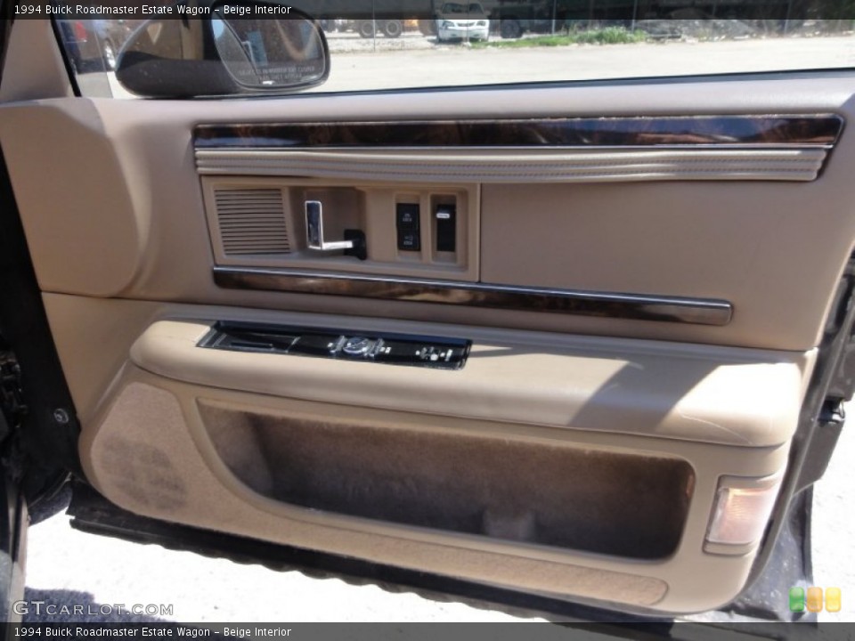 Beige Interior Door Panel for the 1994 Buick Roadmaster Estate Wagon #50110692
