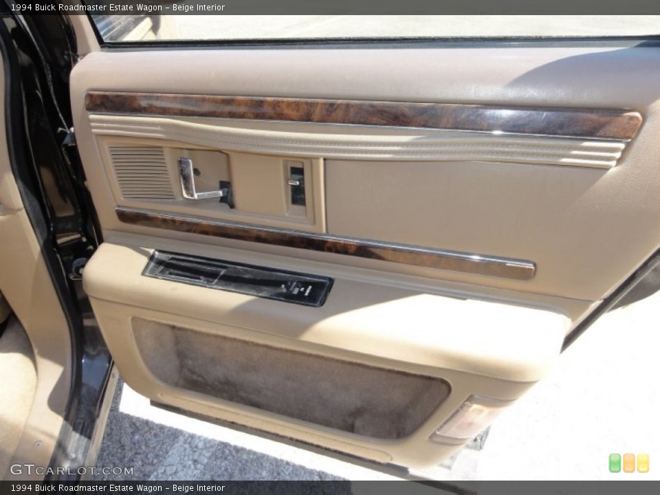 Beige Interior Door Panel for the 1994 Buick Roadmaster Estate Wagon #50110722