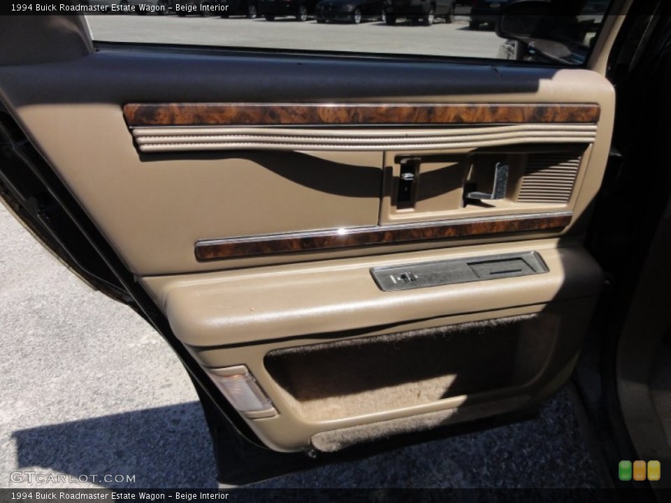 Beige Interior Door Panel for the 1994 Buick Roadmaster Estate Wagon #50110785