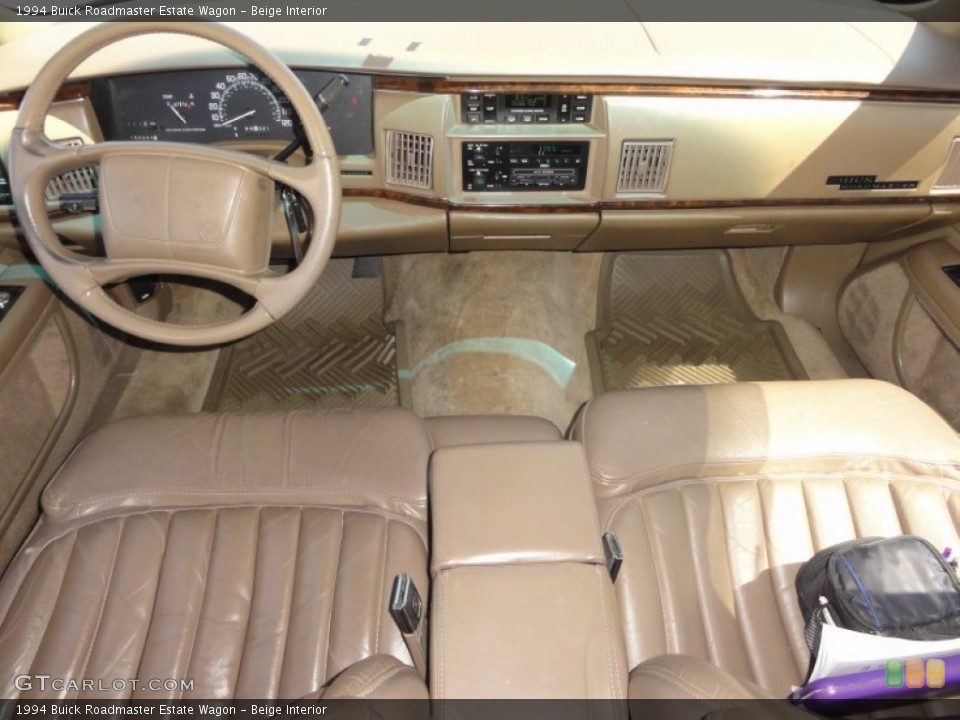 Beige Interior Dashboard for the 1994 Buick Roadmaster Estate Wagon #50110800
