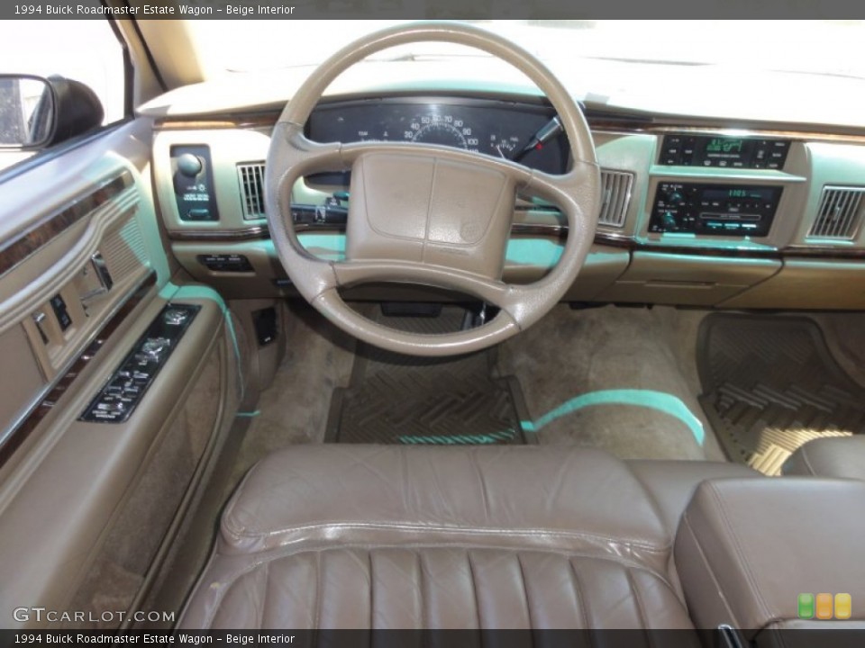 Beige Interior Dashboard for the 1994 Buick Roadmaster Estate Wagon #50110827