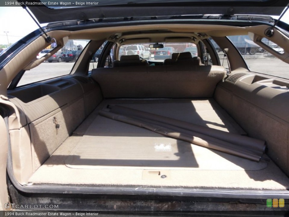 Beige Interior Trunk for the 1994 Buick Roadmaster Estate Wagon #50110857