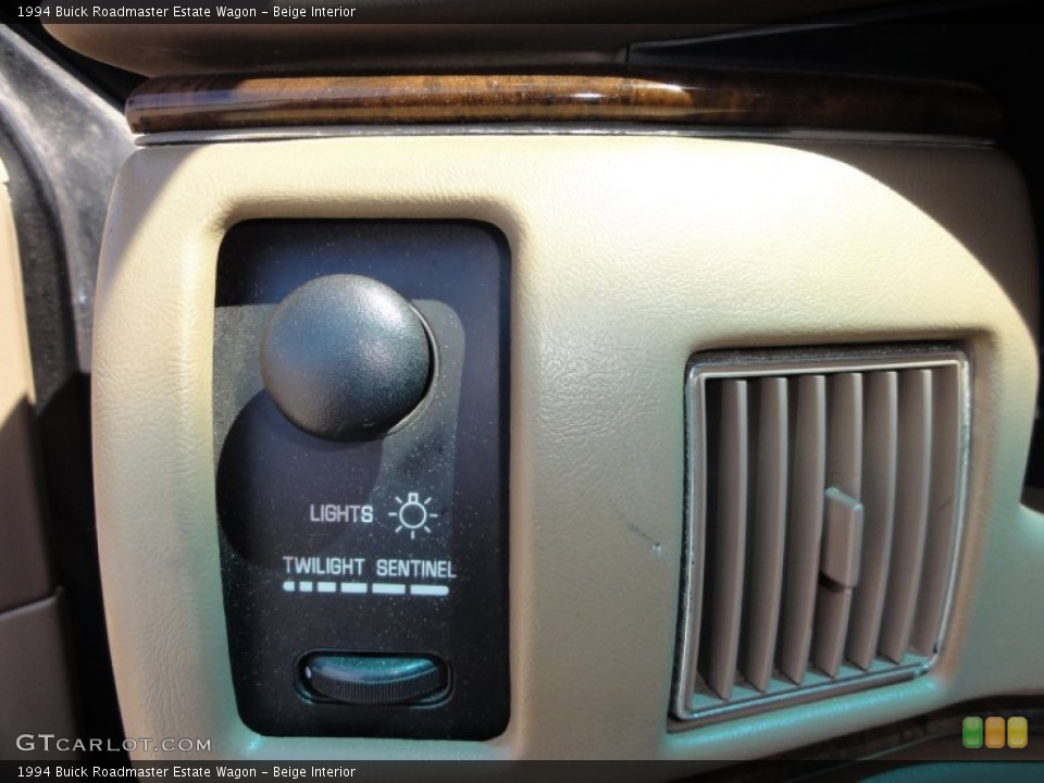Beige Interior Controls for the 1994 Buick Roadmaster Estate Wagon #50111262