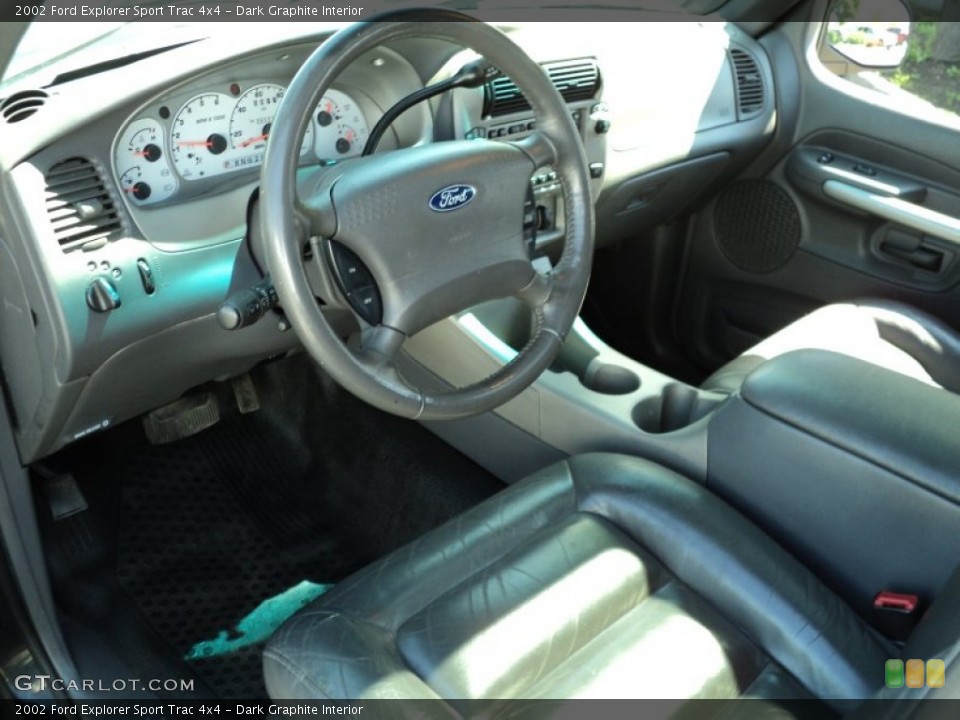 Dark Graphite Interior Dashboard for the 2002 Ford Explorer Sport Trac 4x4 #50114733