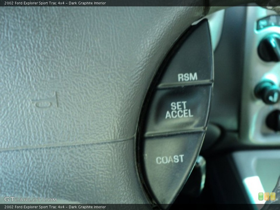 Dark Graphite Interior Controls for the 2002 Ford Explorer Sport Trac 4x4 #50114967