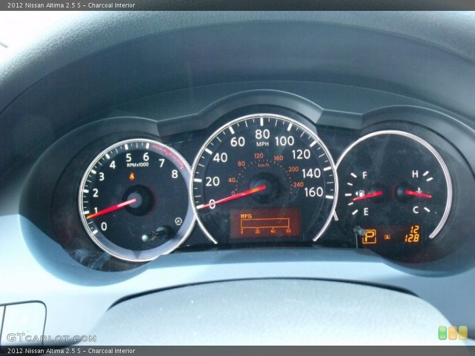 Charcoal Interior Gauges for the 2012 Nissan Altima 2.5 S #50116518