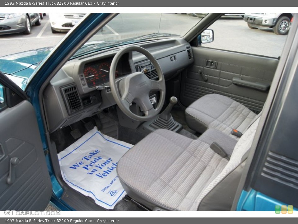 Gray 1993 Mazda B-Series Truck Interiors