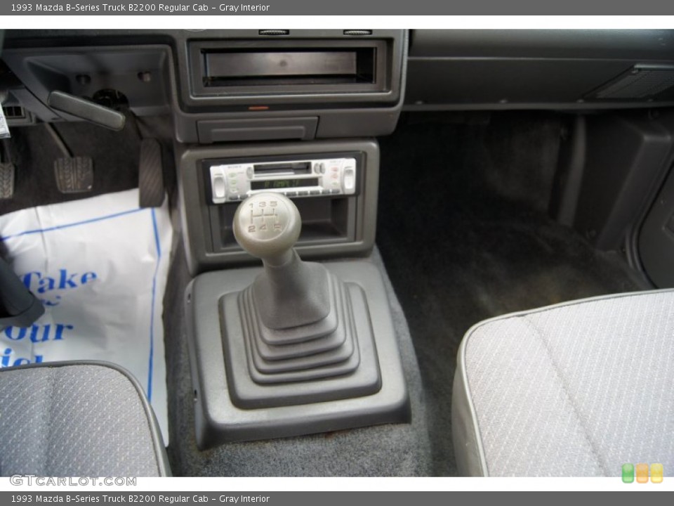 Gray Interior Transmission for the 1993 Mazda B-Series Truck B2200 Regular Cab #50117193