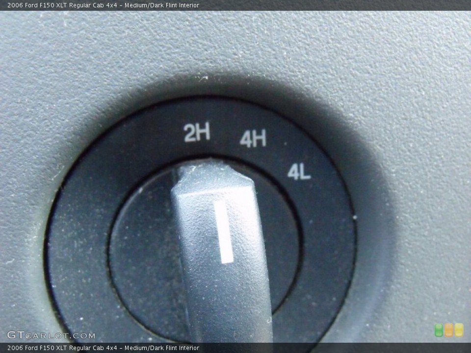 Medium/Dark Flint Interior Controls for the 2006 Ford F150 XLT Regular Cab 4x4 #50117349