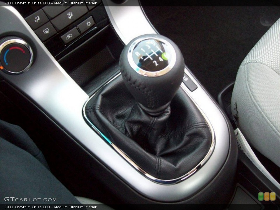 Medium Titanium Interior Transmission for the 2011 Chevrolet Cruze ECO #50117595