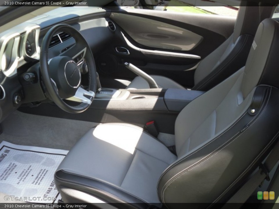 Gray Interior Photo for the 2010 Chevrolet Camaro SS Coupe #50118330
