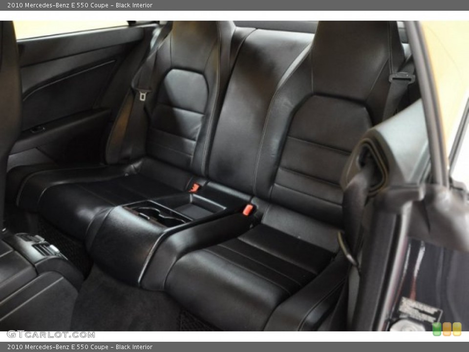 Black Interior Photo for the 2010 Mercedes-Benz E 550 Coupe #50120862