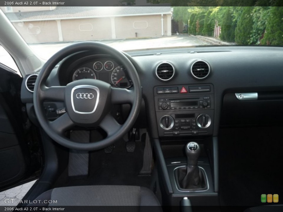 Black Interior Dashboard for the 2006 Audi A3 2.0T #50121774
