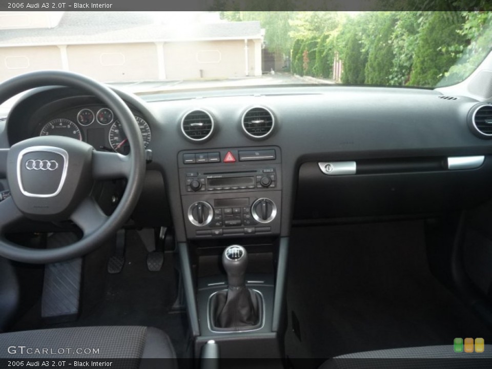 Black Interior Dashboard for the 2006 Audi A3 2.0T #50121786