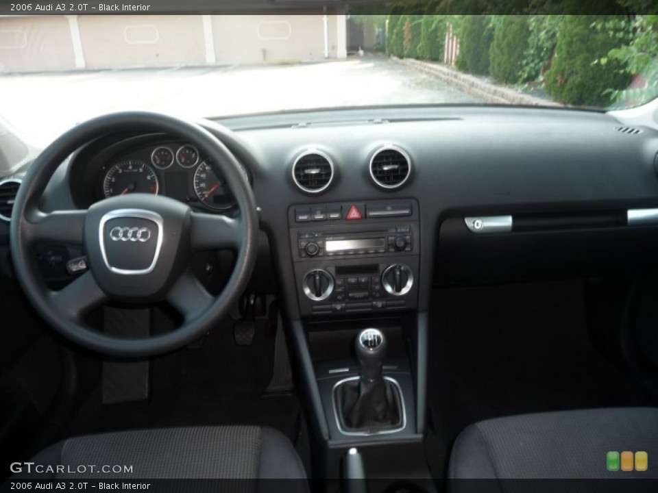 Black Interior Dashboard for the 2006 Audi A3 2.0T #50121834