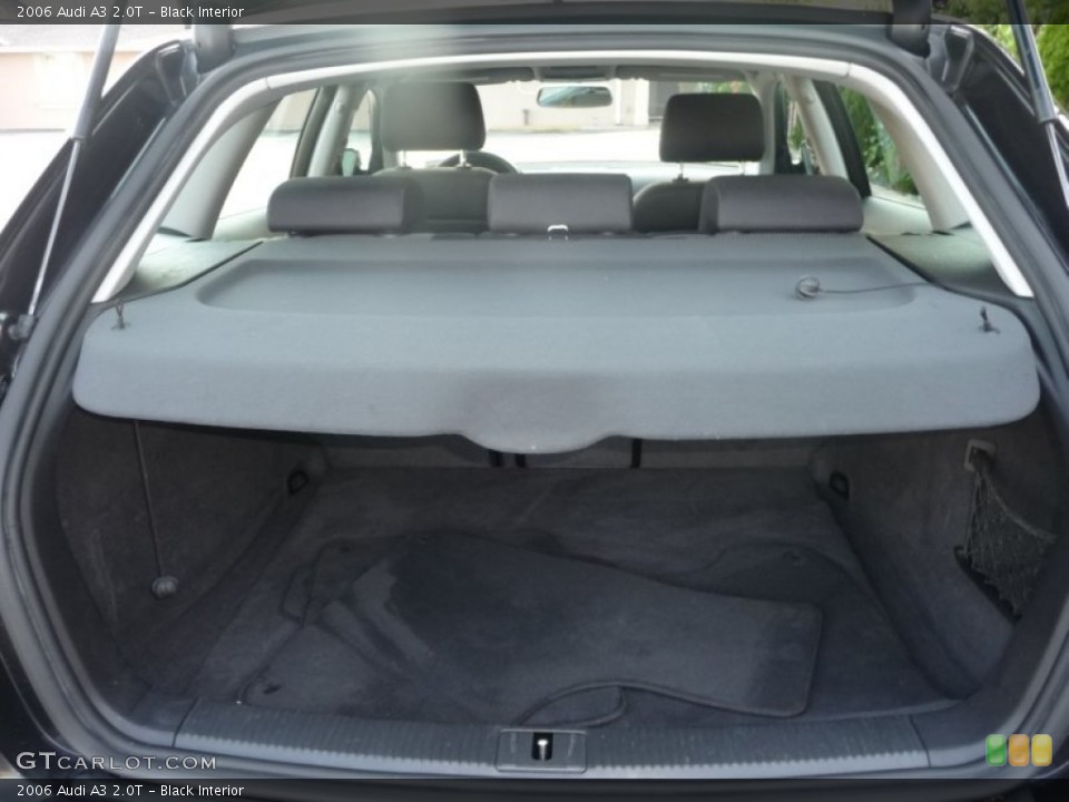 Black Interior Trunk for the 2006 Audi A3 2.0T #50121873